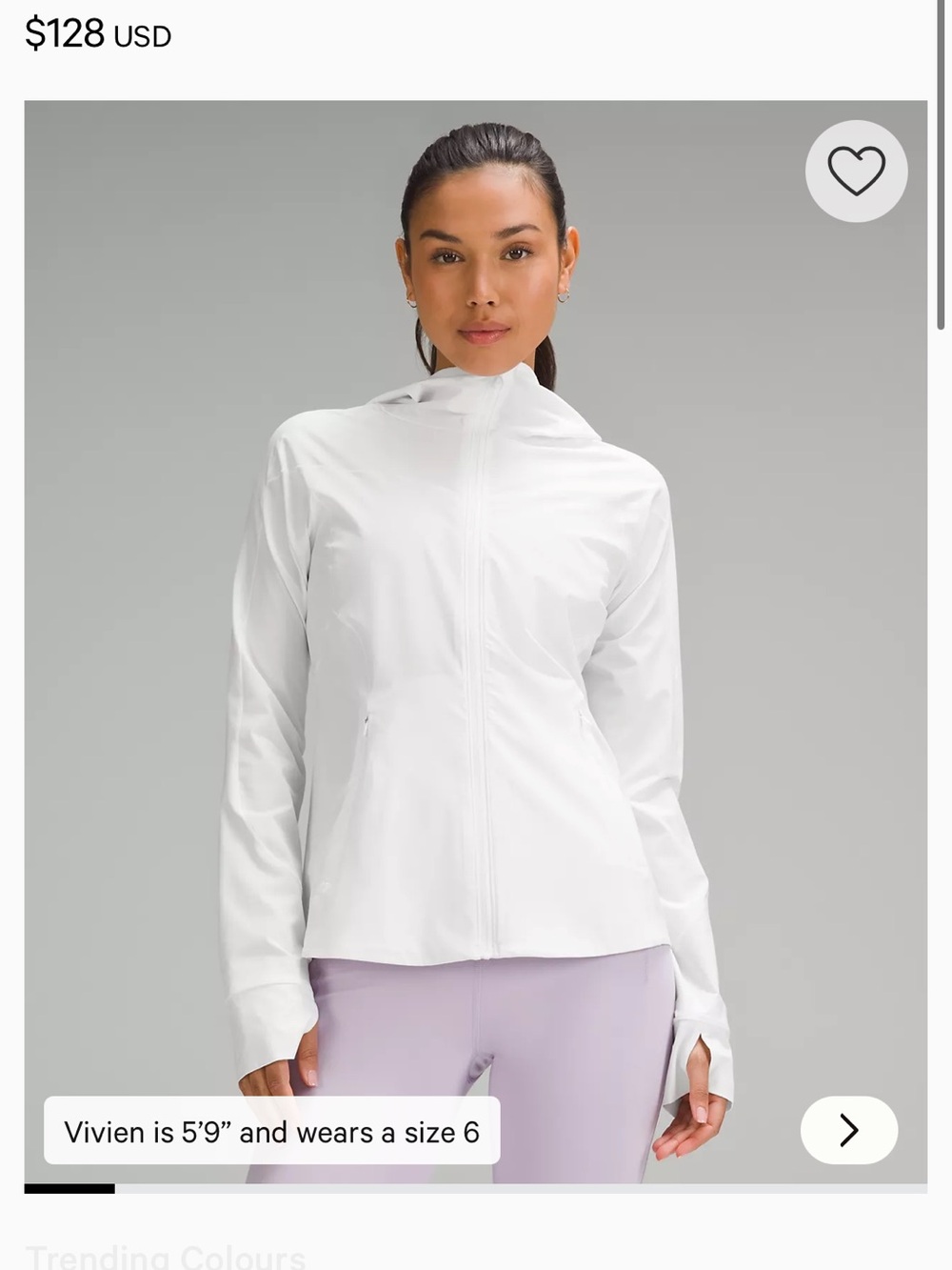 Like new Lululemon Mist Over windbreaker